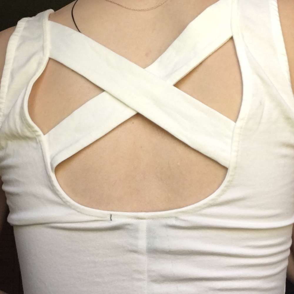 WHITE BODYCON DRESS - Picture 2 of 2